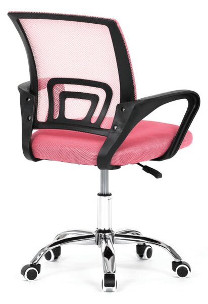 Dětská otočná židle růžová KA-L103 PINK