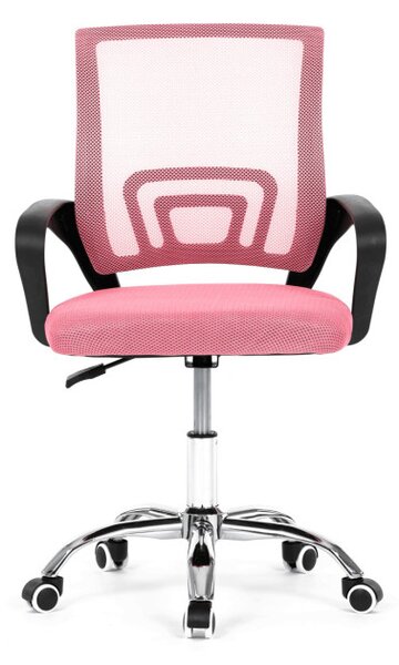 Dětská otočná židle růžová KA-L103 PINK