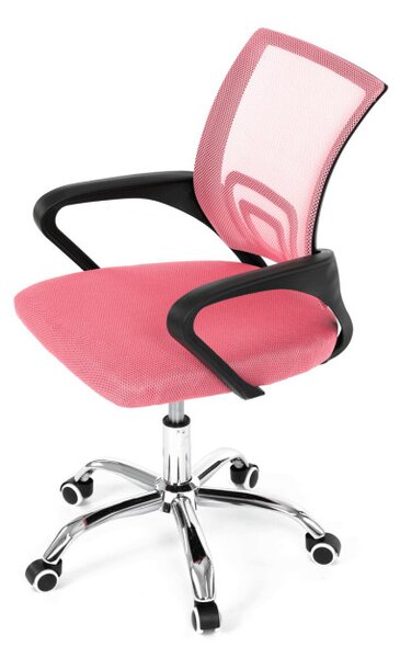 Dětská otočná židle růžová KA-L103 PINK