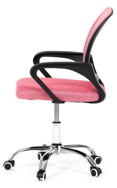 Dětská otočná židle růžová KA-L103 PINK