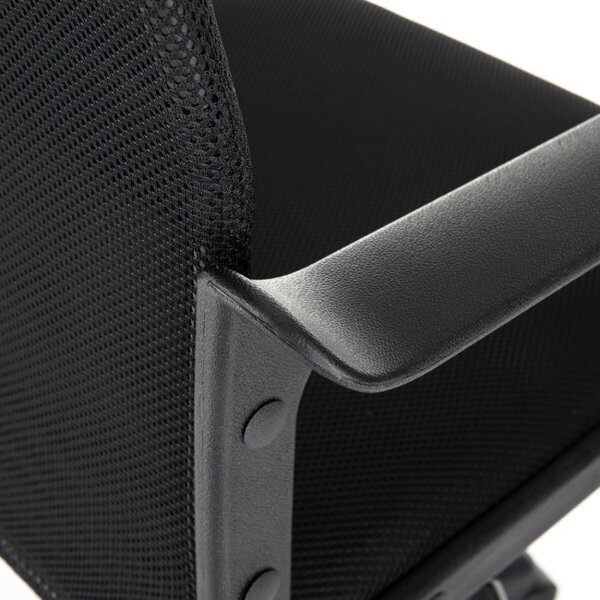 Kancelářská židle černá KA-L601 BK