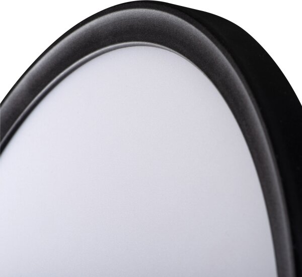 Kanlux 31501- LED Koup. str. svítidlo AZPO LED/11,8W/230V pr. 22,5 cm IP54 černá