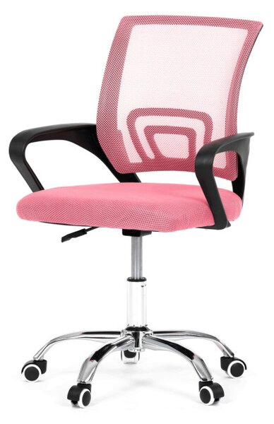 Dětská otočná židle růžová KA-L103 PINK