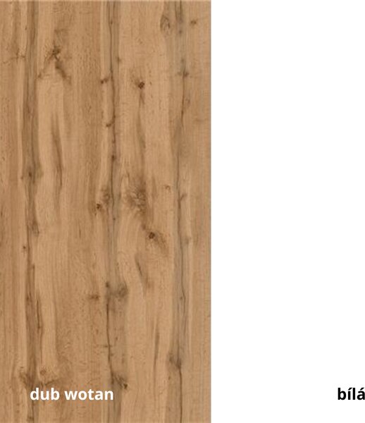 Rozkládací jídelní stůl PARMA | 120x80 cm | masiv buku + LDT 36 mm s ABS hranou | KVALITNÍ ZPRACOVÁNÍ | bílá/dub wotan