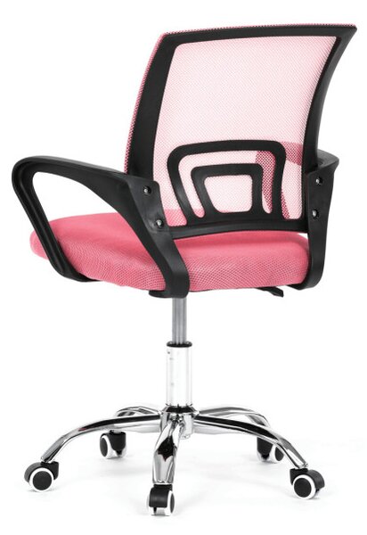 Dětská otočná židle růžová KA-L103 PINK