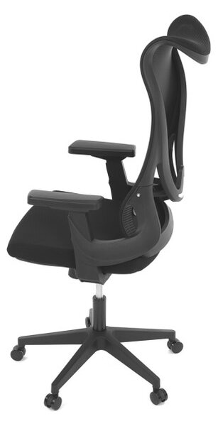 Kancelářská židle černá KA-S248 BK