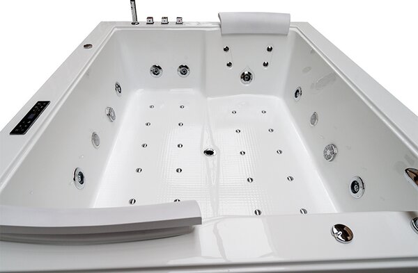BPS-koupelny Hydromasážní vana HYD-DI666 180x150 s ohřevem vody