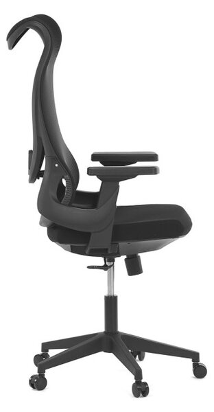 Kancelářská židle černá KA-S248 BK