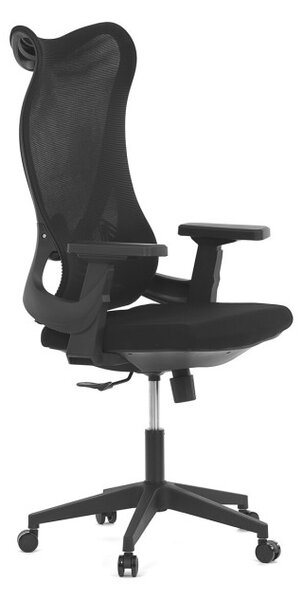 Kancelářská židle černá KA-S248 BK