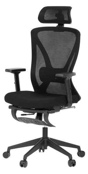 Kancelářská židle černá KA-S257 BK