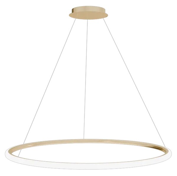 Toolight Toolight, závěsné svítidlo 40cm, 24W, 3000K, LHJ001-CP, zlatá lesklá, OSW-50000