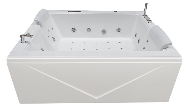 BPS-koupelny Hydromasážní vana HYD-DI666 180x150 s ohřevem vody