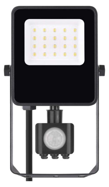 EMOS LED reflektor VISIO s pohybovým čidlem, 10 W, černý, neutrální bílá 1531291300