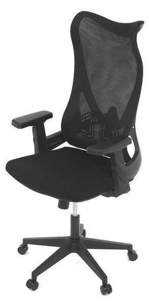 Kancelářská židle černá KA-S248 BK