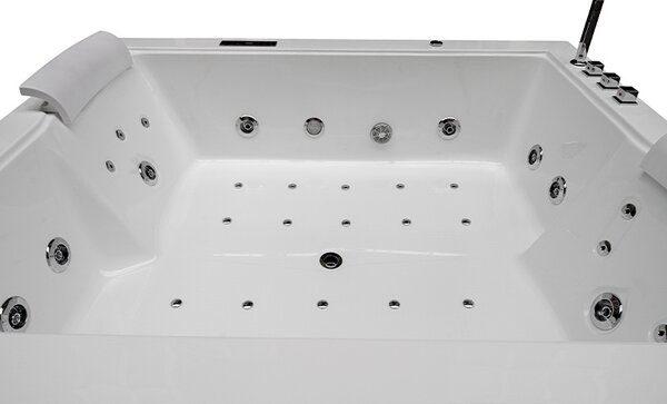 BPS-koupelny Hydromasážní vana HYD-DI666 180x150 s ohřevem vody