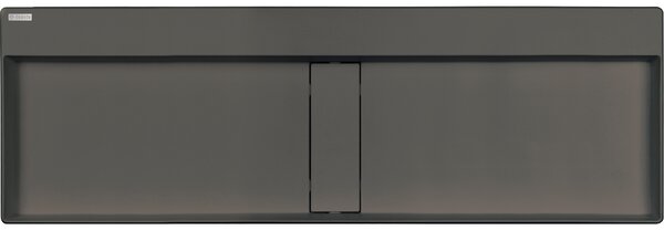 Deante Blur, granitové umyvadlo na desku 1200x400x120 mm, antracitová metalíza, DEA-CQB_TU2S