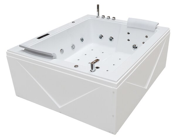 BPS-koupelny Hydromasážní vana HYD-DI666 180x150 s ohřevem vody