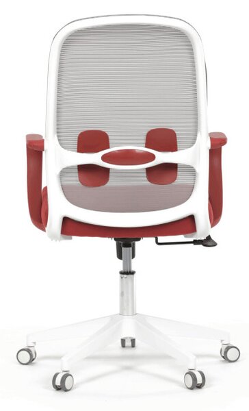 Kancelářská židle červená KA-S425 RED