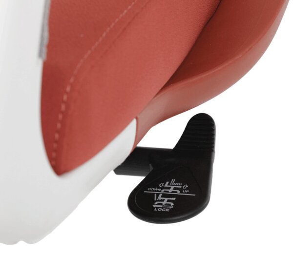 Kancelářská židle červená KA-S425 RED