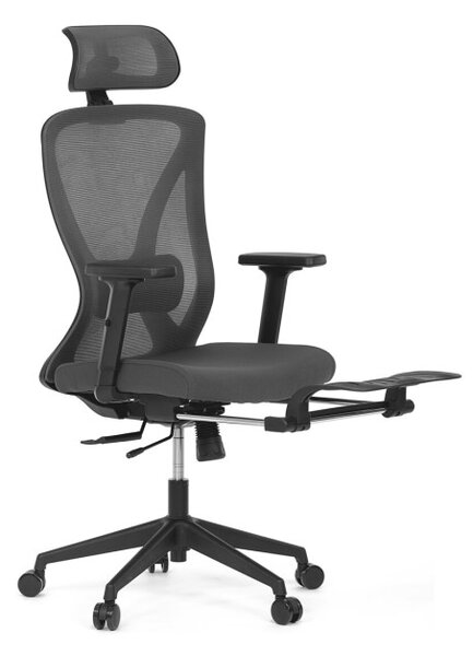 Kancelářská židle šedá KA-S257 GREY