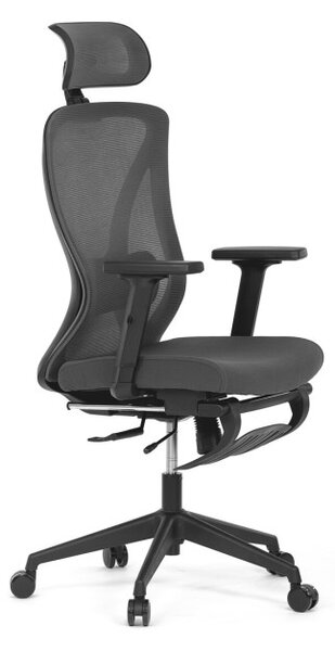 Kancelářská židle šedá KA-S257 GREY