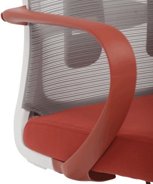 Kancelářská židle červená KA-S425 RED