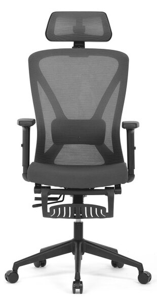 Kancelářská židle šedá KA-S257 GREY