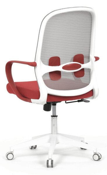 Kancelářská židle červená KA-S425 RED