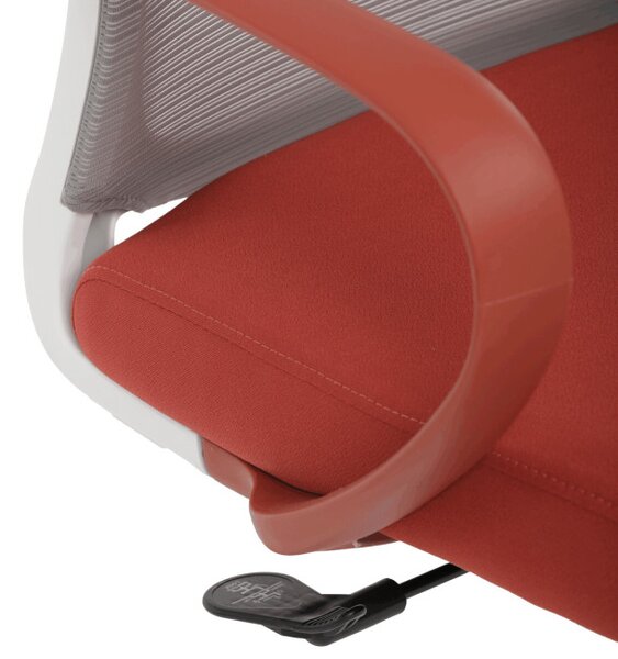 Kancelářská židle červená KA-S425 RED