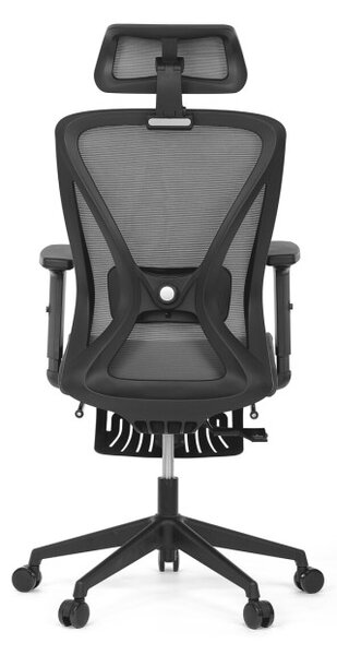 Kancelářská židle šedá KA-S257 GREY