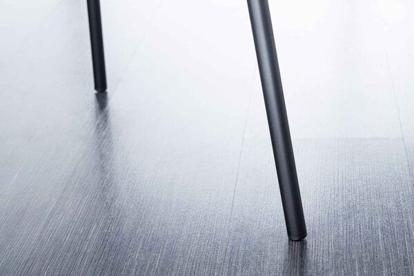 Designová jídelní židle Takuya šampaňský samet