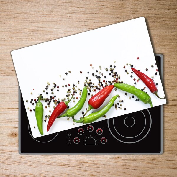 Deska na krájení tvrzená Chilli pl-ko-80x52-f-166768878