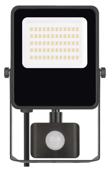EMOS LED reflektor VISIO s pohybovým čidlem, 30 W, černý, neutrální bílá 1531293300
