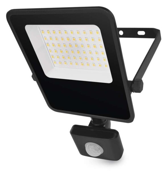 EMOS LED reflektor VISIO s pohybovým čidlem, 30 W, černý, neutrální bílá 1531293300