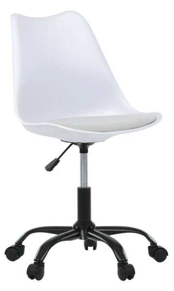 Kancelářská židle bílá KA-X7055 WT