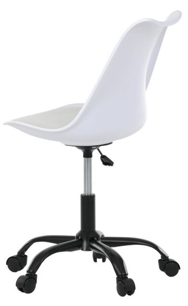 Kancelářská židle bílá KA-X7055 WT