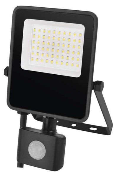 EMOS LED reflektor VISIO s pohybovým čidlem, 30 W, černý, neutrální bílá 1531293300