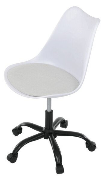 Kancelářská židle bílá KA-X7055 WT