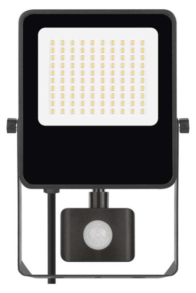 EMOS LED reflektor VISIO s pohybovým čidlem, 50 W, černý, neutrální bílá 1531294300