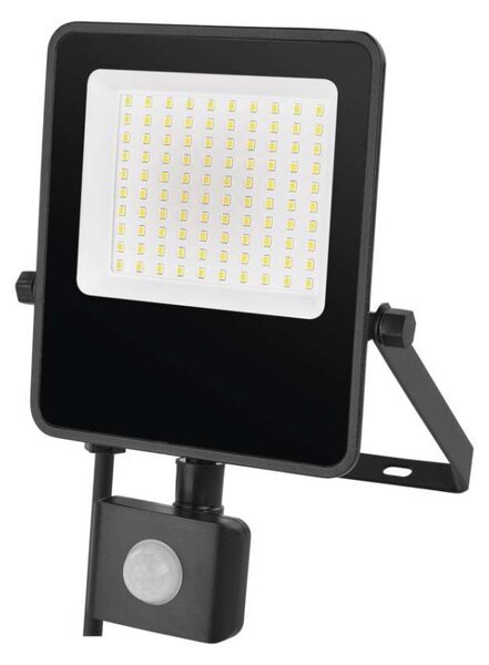 EMOS LED reflektor VISIO s pohybovým čidlem, 50 W, černý, neutrální bílá 1531294300