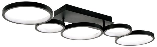 Toolight Toolight, LED stropní svítidlo, 35W, 4000K, 2000lm, APP1913-C, černá, OSW-66060