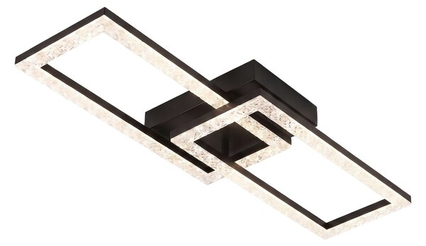 Toolight Toolight, stropní LED svítilna 610x200 mm, 12W, 4000K, 1000lm, černá matná, G155-C, OSW-06409