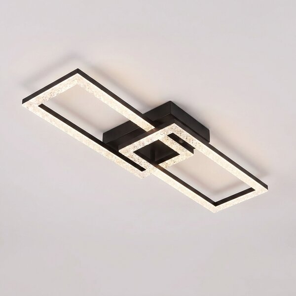 Toolight Toolight, stropní LED svítilna 610x200 mm, 12W, 4000K, 1000lm, černá matná, G155-C, OSW-06409
