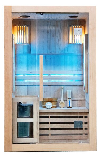 BPS-koupelny Finská sauna Relax HYD-3938 120x105, 1-2 osoby