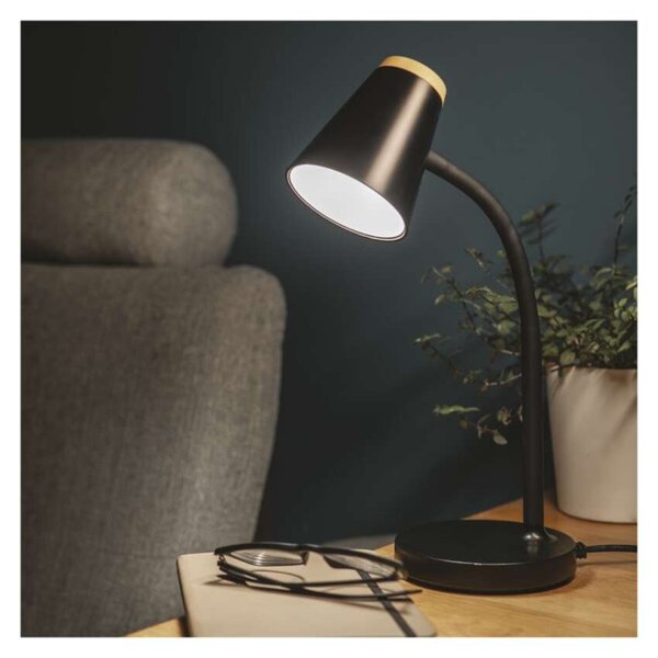 EMOS LED stolní lampa TARA, černá 1538201300