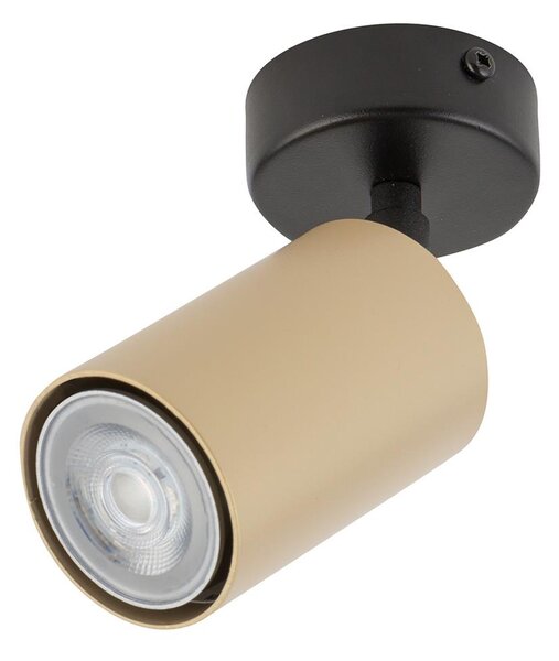 Bodové svítidlo ZOOM 1xGU10/25W/230V černá/zlatá