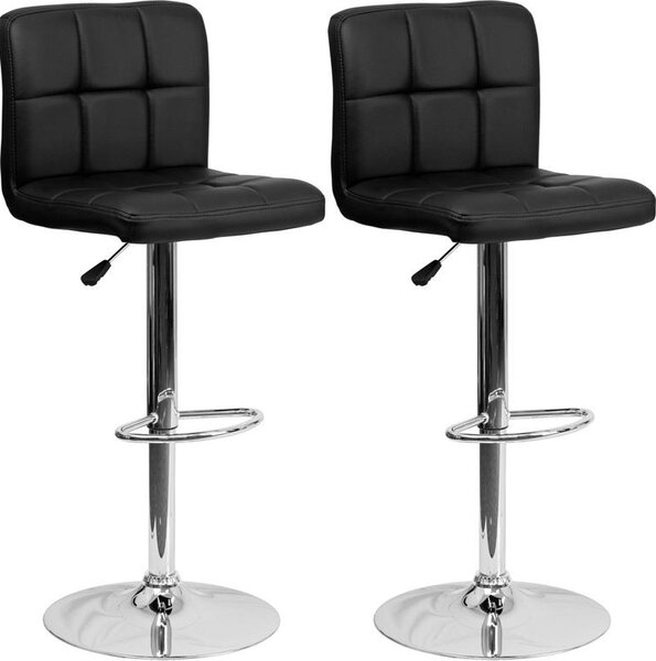 2x Barová židle Hawaj CL-3232-1 černá