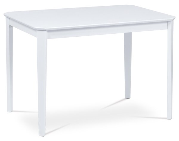 Jídelní stůl AUT-009 WT 110x75 cm, bílý