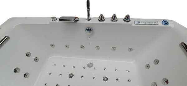 BPS-koupelny Hydromasážní vana HYD-CA938 182x82 s ohřevem vody
