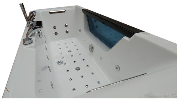 BPS-koupelny Hydromasážní vana HYD-CA938 182x82 s ohřevem vody